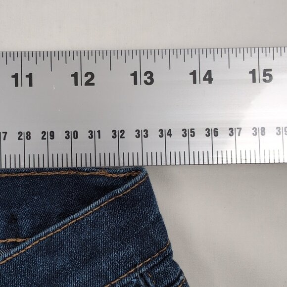 Nanette Lepore Women's BELLE High Rise Bootcut Denim Jeans Blue, Size 4 - Picture 6 of 7